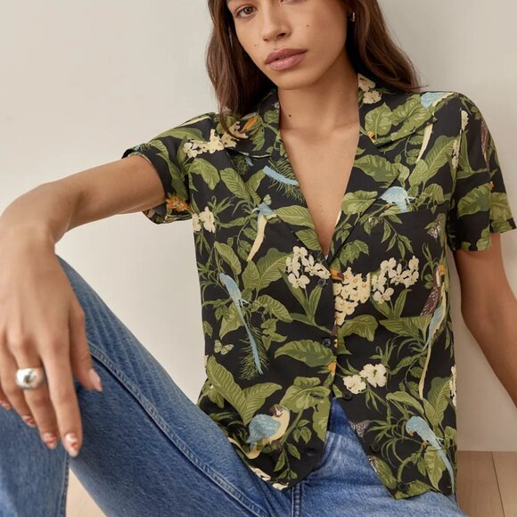 Reformation Cuba Top in Magazine Size S - Picture 4 of 14